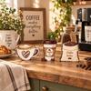 3 pcs Coffee Cup Decorative Wooden Board Retro Home Decoration  Coffee Bar Accessories