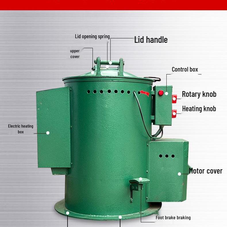 Промышленная центрифуга-сушилка и экстрактор масла с подогревом из нержавеющей стали
