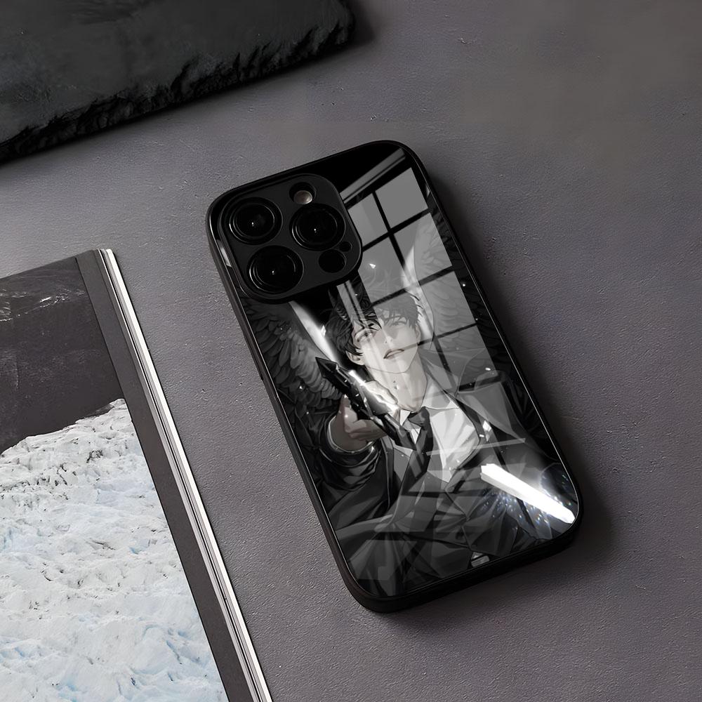 Всеведущий R-Читатель V-Точка зрения Orv Чехол для телефона Для IPhone 17 Air 16 E Pro Max 15 14 13 Mini 12 Pro 11 Max Plus Черная стеклянная крышка
