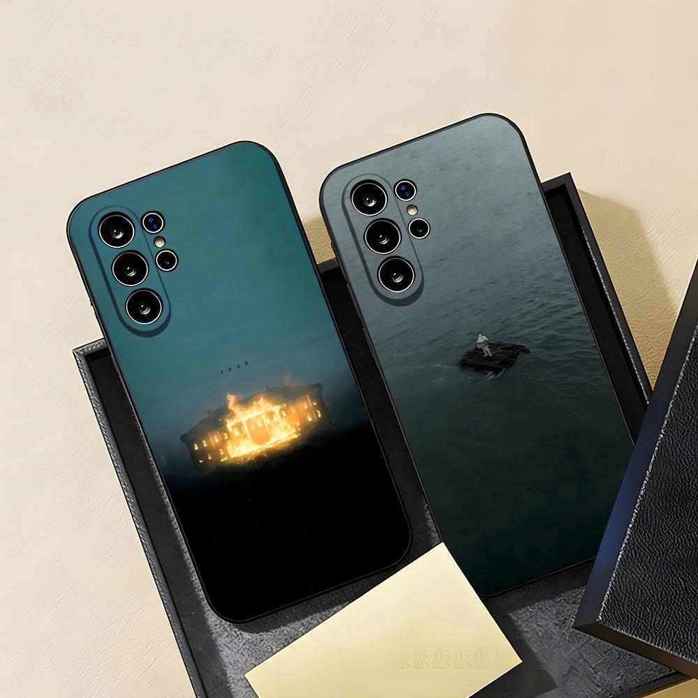 Американский рэпер NF Чехол для телефона Fear для Samsung S26 S25 S24 FE S23 S22 S21 Plus S20 Ultra Note20Ultra Черный Мягкий чехол