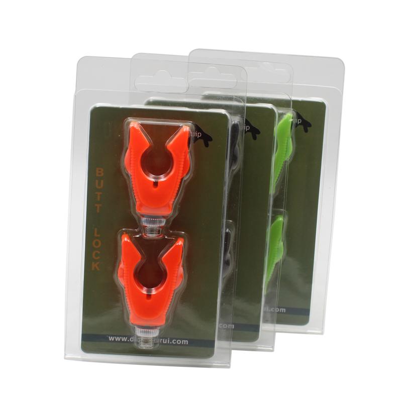 2 шт. подставка для удочки для карпа M3/8 (ЕСЛИ Я) Резиновая головка держателя стержня, резьба из алюминиевого сплава, три цвета для снастей для ловли карпа