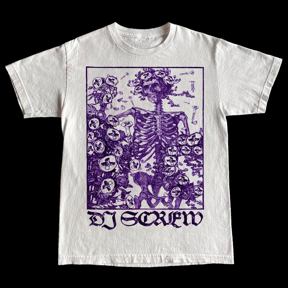 Редкий! Футболка DJ SCREW Tee Tour с коротким рукавом от S до 5XL PA079 БЕСПЛАТНАЯ ДОСТАВКА Унисекс