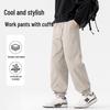JEEP SPIRIT Men's 2025 Autumn Loose Fit Jogger Cargo Pants