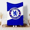 1pc Blanket - Chelsea FC logo Print Design, Lightweight Blanket for Sofa, Bed- Soft &Warm, Gift for All Seasons