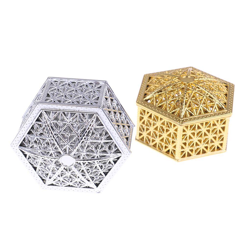 Vintage Souvenir Wedding Candy Box Plastic Transparent Trinket Organizer Jewelry Storage