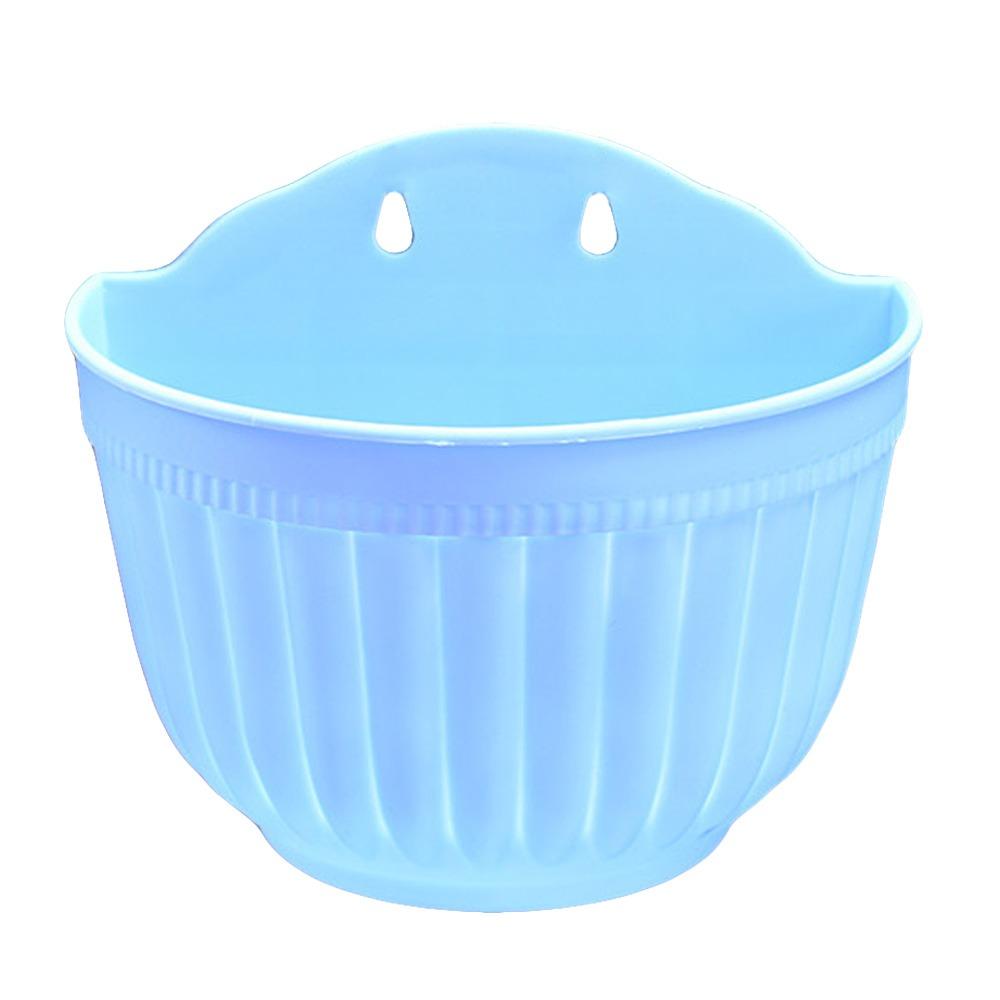 Colorful Flower Pot Semi-circular Succulent Hanging Gift Plant Holder Home Garden