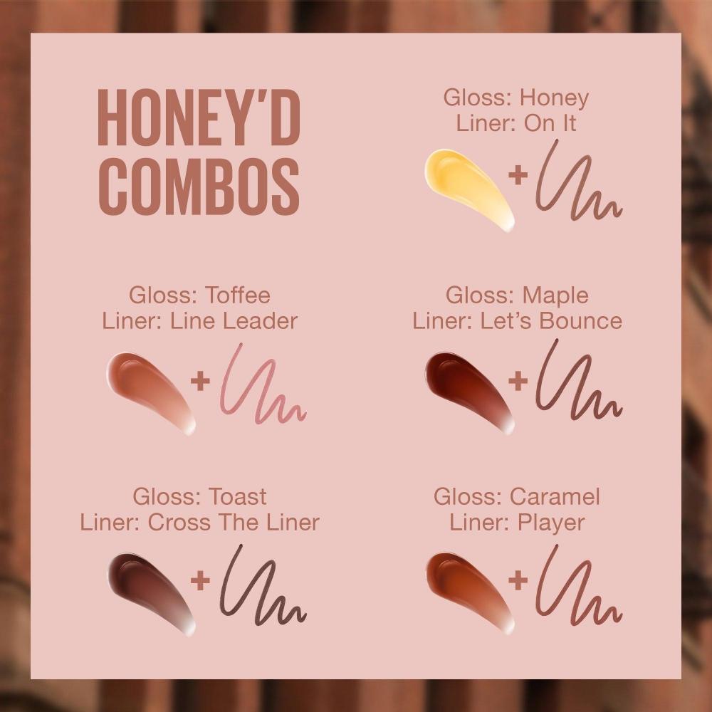 Maybelline Lifter Gloss Honey D Блеск для губ с гиалуроновой кислотой 0,18 унции