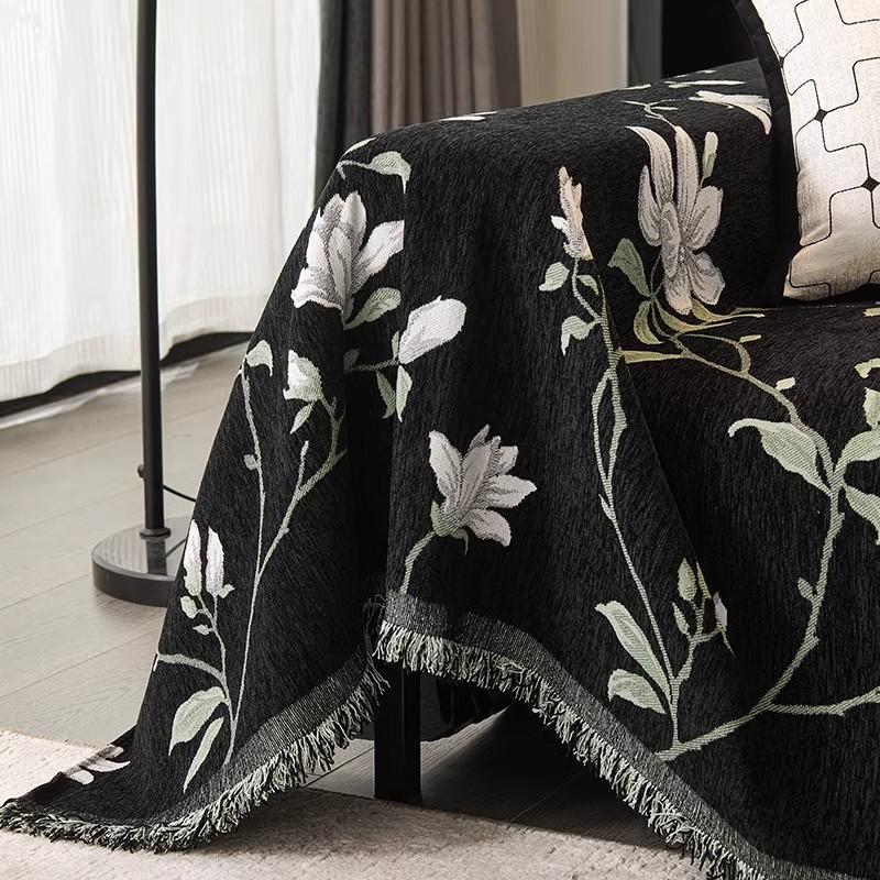 Sofa Towel Cover Cloth Full Covered All-Inclusive Non-Slip Universal Cover Cover French Retro Affordable Luxury High-Grade Cover Towel