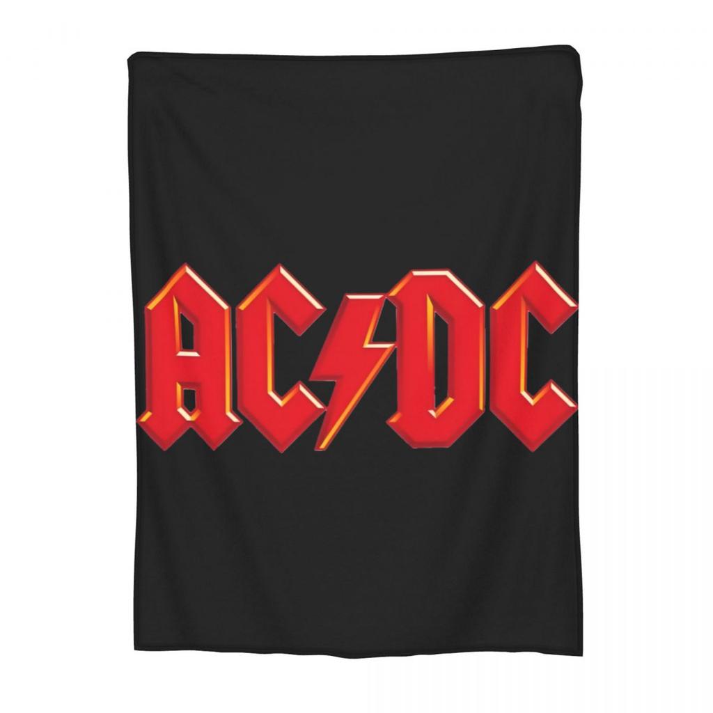 AC DC Music Band Пледы бархатный текстильный декор портативные супер теплые пледы для постельного белья офисный ковер часть