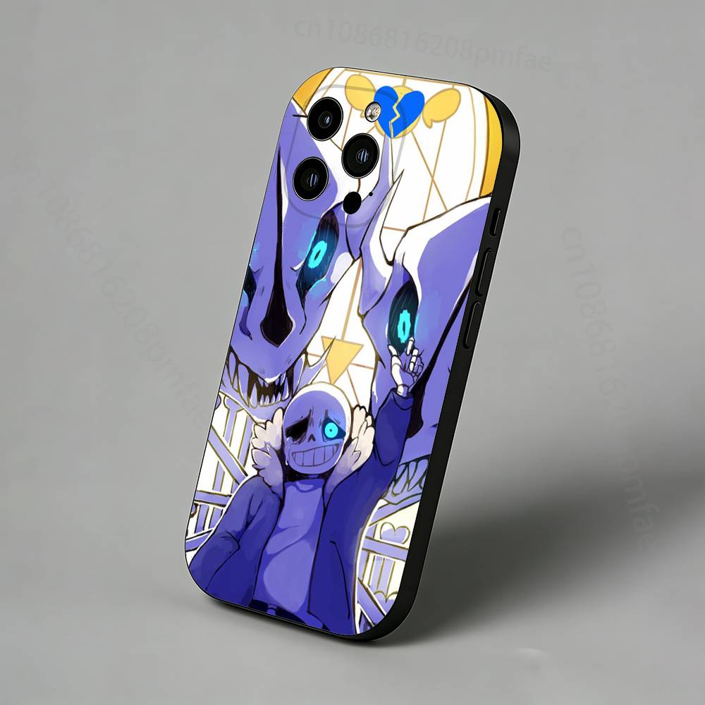 Игровой чехол U-Undertale-es для iPhone 17,16,15,14,13,12,11 Pro,Max,Plus,X,XS,XR,SE,Mini, Защитная задняя крышка