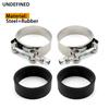 Motorcycle Intake Manifold Clamp Kit with Flat Seals For Harley Shovelhead Ironhead FX XL FL Wide Glide Low Rider XL Sportster
