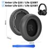 Мягкие сменные амбушюры из протеиновой кожи для Anker Soundcore Life Q10, Q20, Q30, Q35 с инструментом для установки