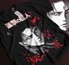 Attack On Titan T-Shirt Mikasa Shingeki No Kyojin Anime Horror Shirt Gift 165