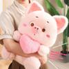 Плюшевая игрушка Love Pig, милая мягкая игрушка Pull Love Pig, кукла, украшения для волос из пряжи для куклы