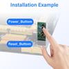 9Pin Motherboard Tester PC Assembly Case Switch Practical Power Starter Board  Desktop Computers