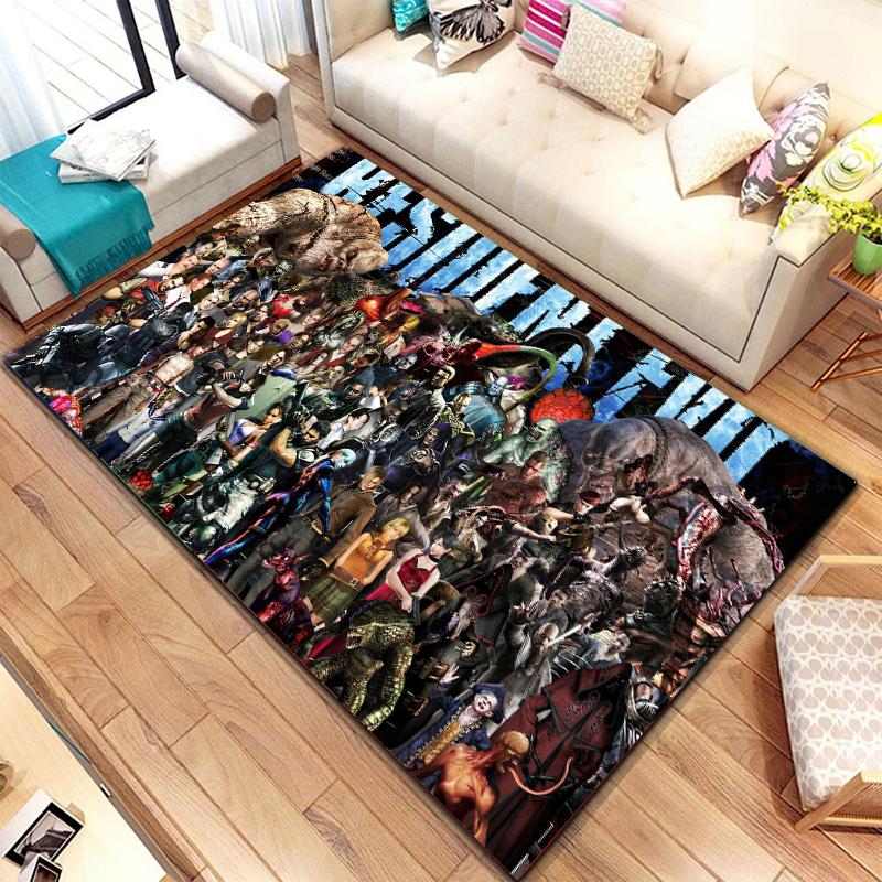 3D R-Resident Evil Игры Геймерские Большие Размеры Коврики Ковер для Дома для Гостиной Спальни Дивана Бара Клуба Декор Напольные Игровые Коврики
