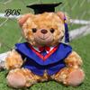 Luxury Gift Packaging Bear Personalized Graduation Gifts 2026 for Her, Cute Teddy with Embroidered Gown Award And Cap, Soft Plush Mascot College High