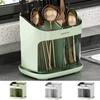 Large Capacity Chopstick Cage Plastic Cutlery Organizer Creative Chopsticks Storage Box  Kitchen