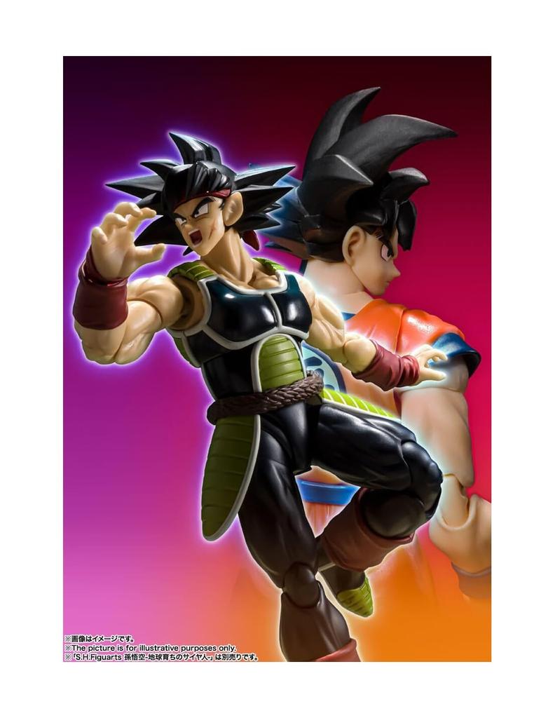 TAMASHII NATIONS Dragon Ball Z Bardock примерно 145 мм окрашенная подвижная фигурка SHFiguarts ПВХ и АБС