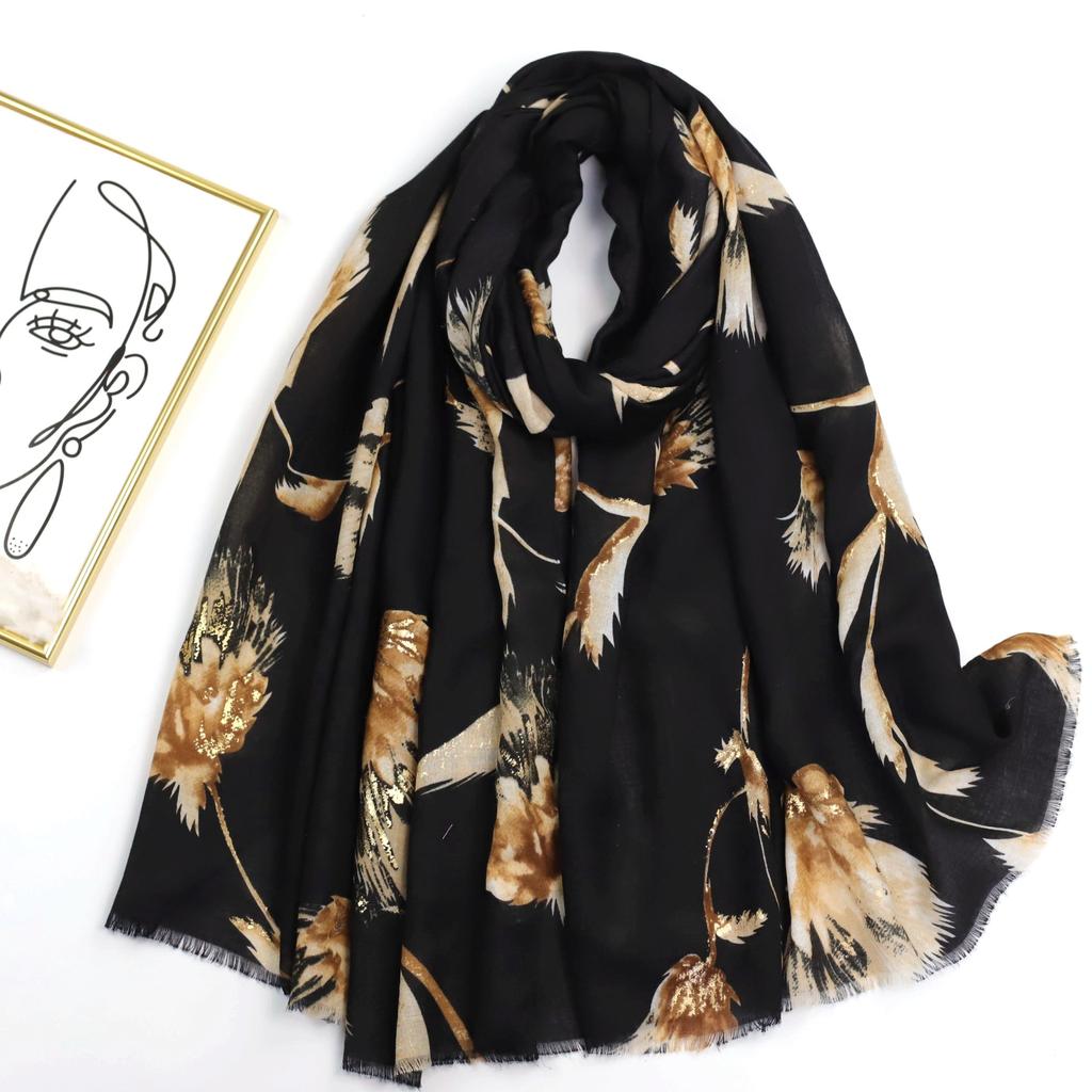 2024 Spring And Autumn Winter New Cotton And Hemp Long Thin Scarf Travel Versatile Sunscreen Warm Shawl For Women
