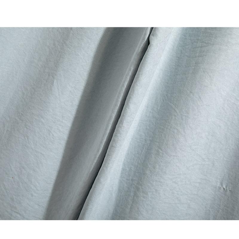 Dimanaf 2025 Summer Plus Size Women Wide Leg Pants High Waist Basic Elastic Pants Loose Casual Solid Pants 5XL