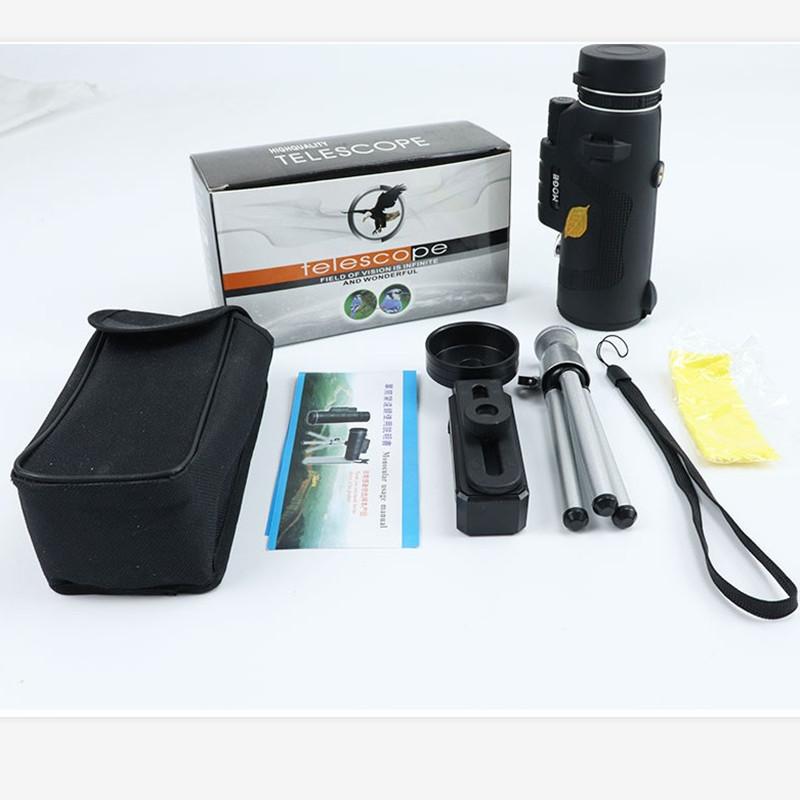 Мощный монокулярный телескоп FMC Bak4, карманный смартфон для наблюдения за птицами, ручной бинокль с зумом, водонепроницаемая подзорная труба для кемпинга