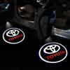 Светодиодная подсветка порога автомобиля Welcome Light для Toyota GRsport Crown Hilux Aygo Yaris Corolla Логотип Тень Призрака Световая Атмосфера Универсальная Посадка