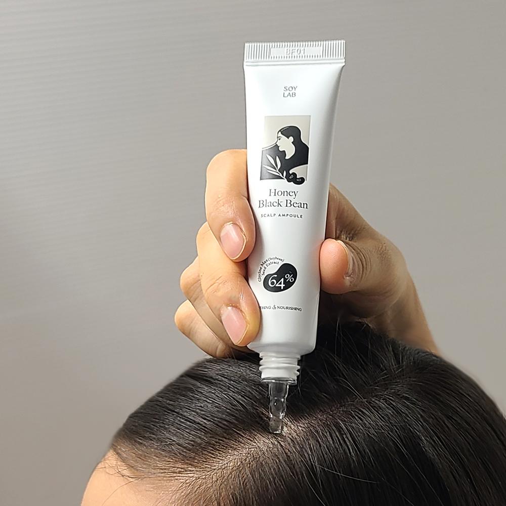 Всего 5) Soy Lab Honey Black Bean Scalp Ampoule Hair Loss Ampoule Apply Hair Tonic Hair Loss Scalp Nutrition, 40 мл, 5 шт.