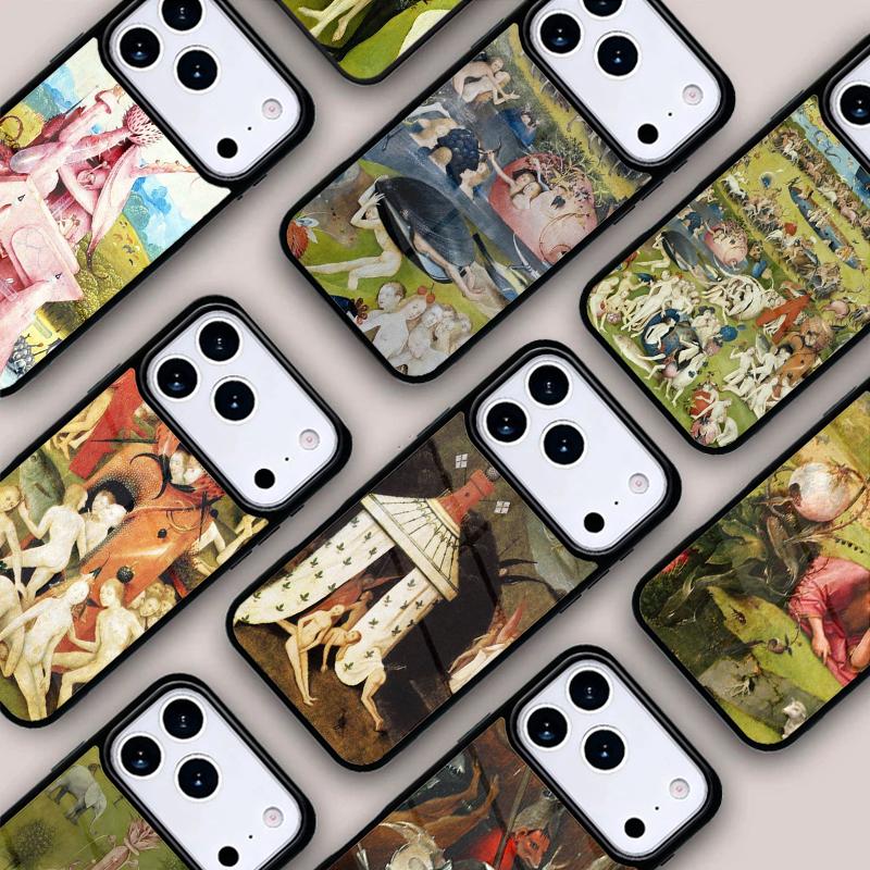 Hieronymus Bosch Art Phone Case For IPhone 17 16e 15 14 13 12 11 Pro Max Air Mini Soft Protective Cover