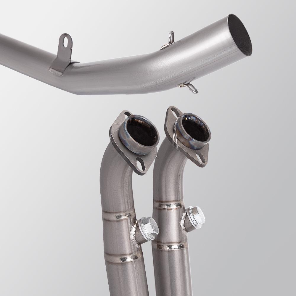 Комплект выхлопных труб из титанового сплава для мотоцикла Chunfeng 450SR, Неразрушающая установка