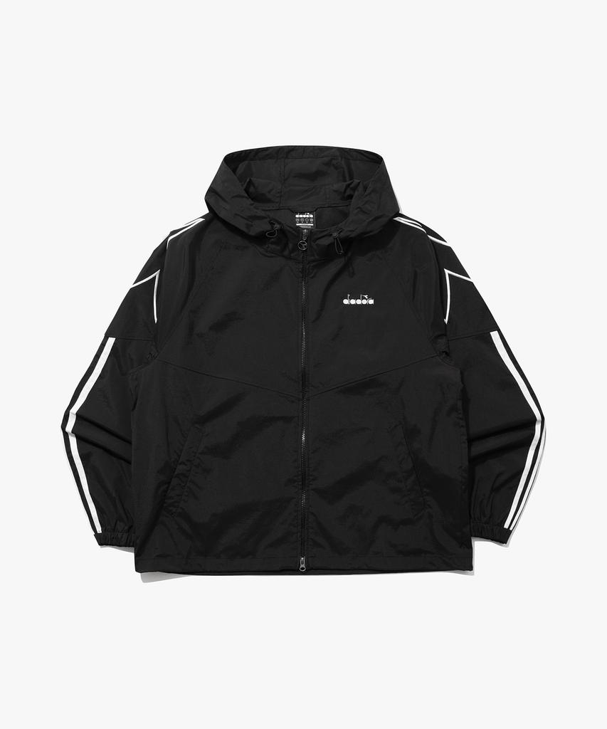 Diadora Bento Hooded Jacket Black
