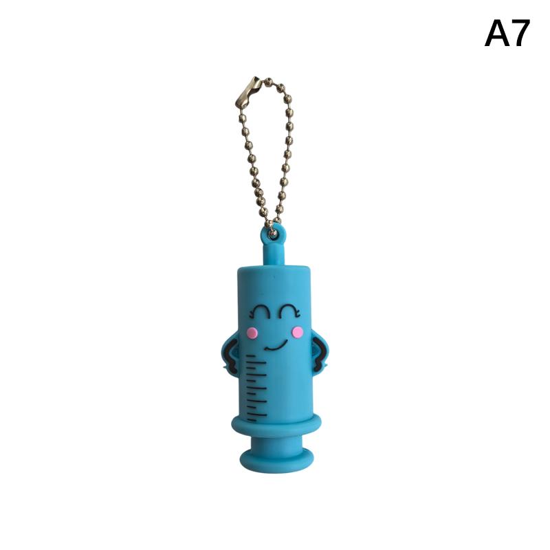 Брелок-открывалка для ампул, резак в форме шприца, медсестра, врач, открывалка для ампул, вспомогательное средство, инструмент для вскрытия флаконов с лекарствами