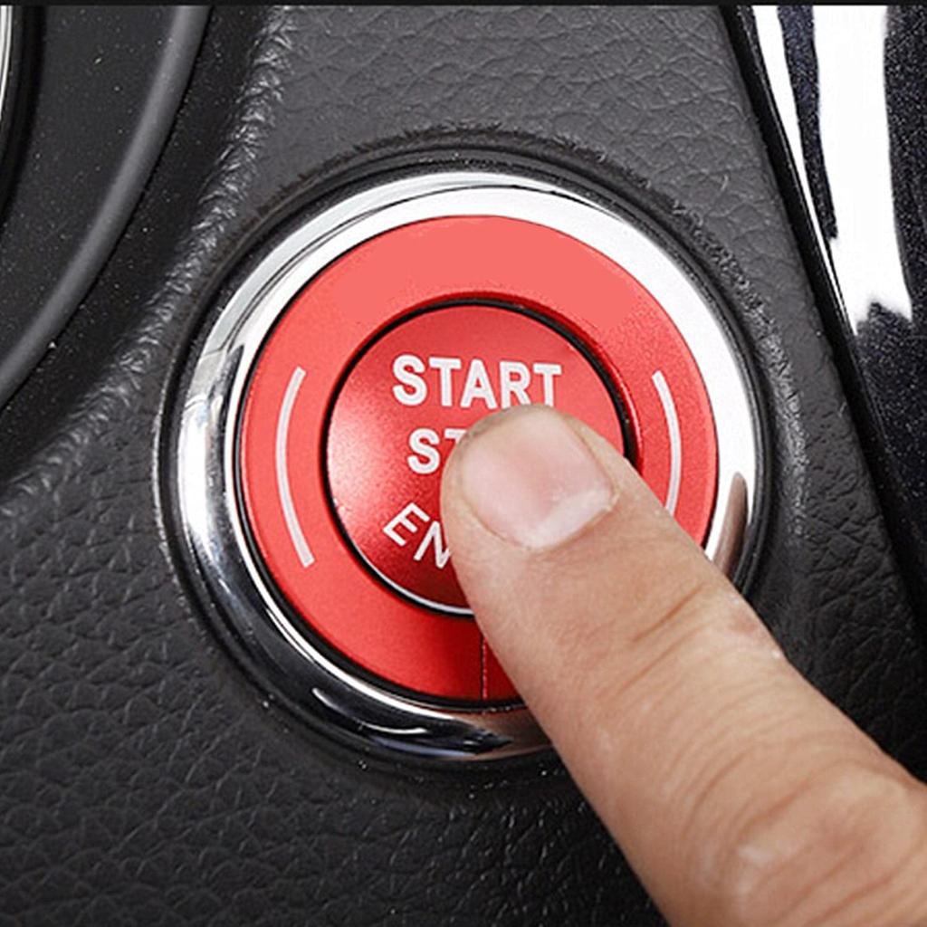 TosmisyX-TRAIL X-Trail T32 Кнопка запуска двигателя Декоративное кольцо Ручка переключателя регулировки кондиционера Металлическое декоративное кольцо Эксклюзивный дизайн