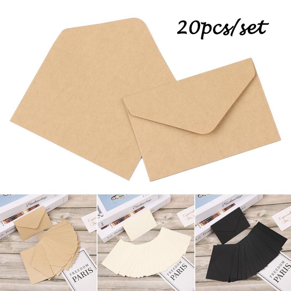 Канцелярские товары Ретро Западный конверт Крафт-бумага Хранение визиток Бумажный почтовый конверт
