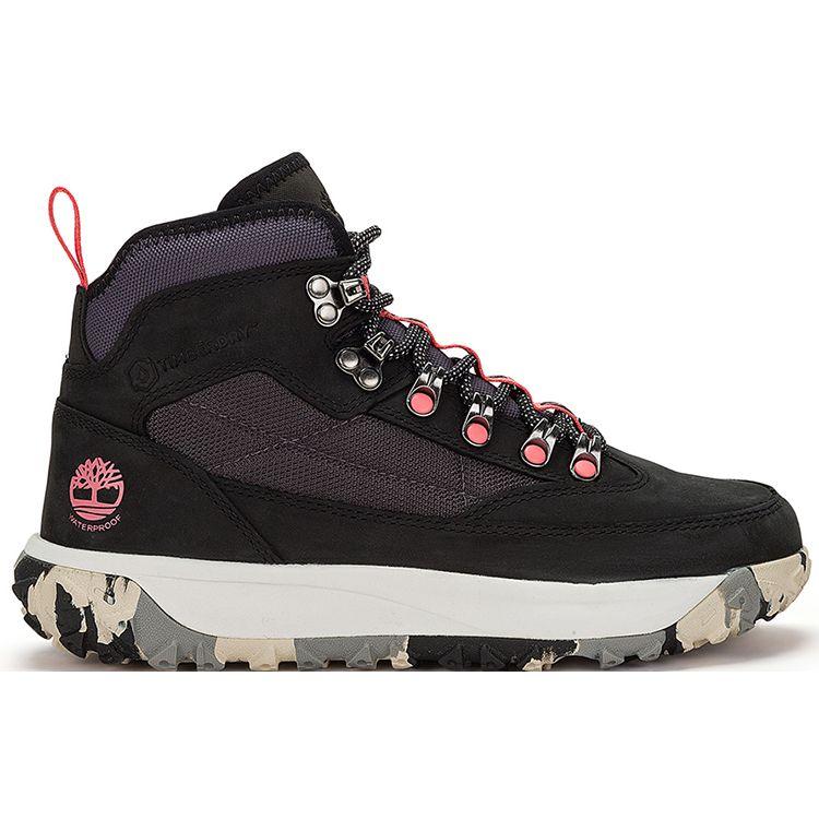 Timberland Нескользящая прочная функциональная обувь с высоким верхом для активного отдыха, женская обувь черного цвета A5Z3RW