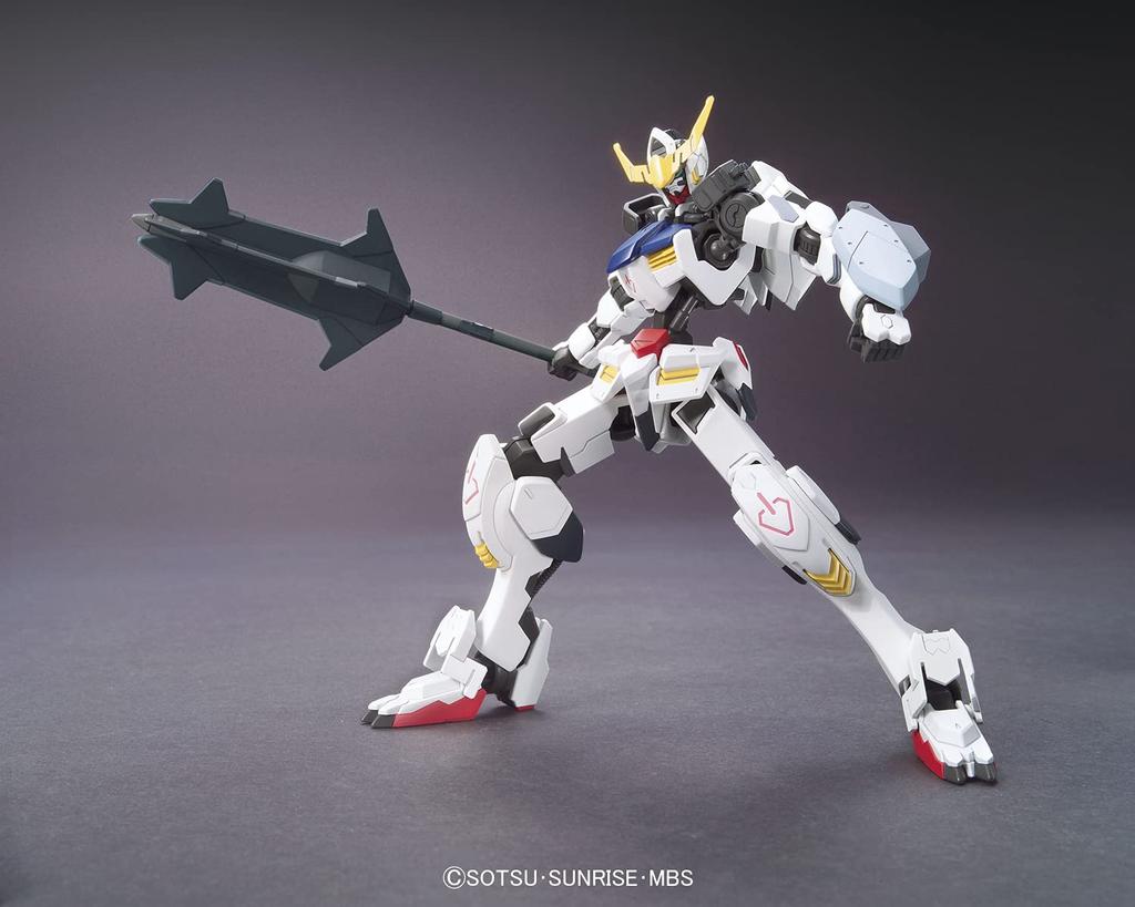 BANDAI SPIRITS HG Мобильный доспех Железно-кровавые сироты Гандам Барбатос Масштабная пластиковая модель Гандам Железно-кровавые 1/144 Предварительно окрашенный