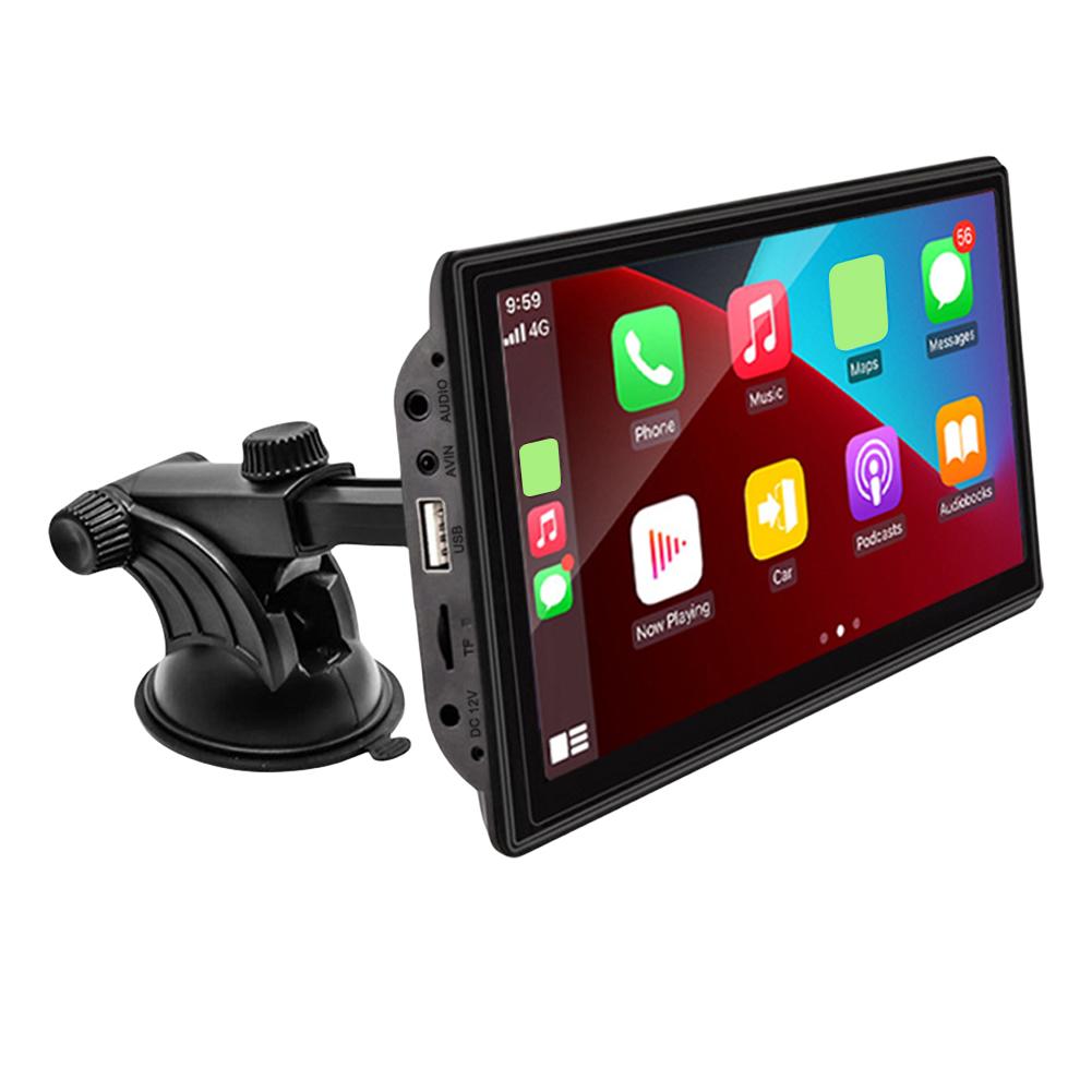 Carplay Android Auto Car Radio HD Display Portable Navigator 7.0 Inch Touch Screen MP5 Player Bluetooth-Compatible WiFi FM Radio