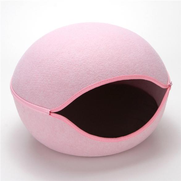 Egg-shaped Pet Nest Lovely Cat Nest Personality Dog Kennel Winter Keep Warm 3 Colors