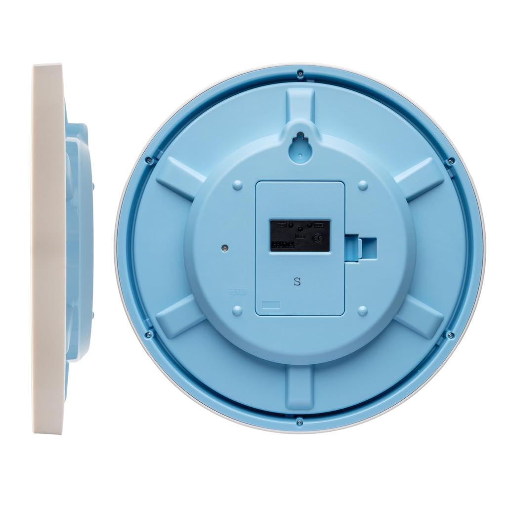 Casio Wall Clock Radio Clock Wave Cepter Analog Standard Night Second Hand Stop White Pearl White IQ-350AMJ-7JF