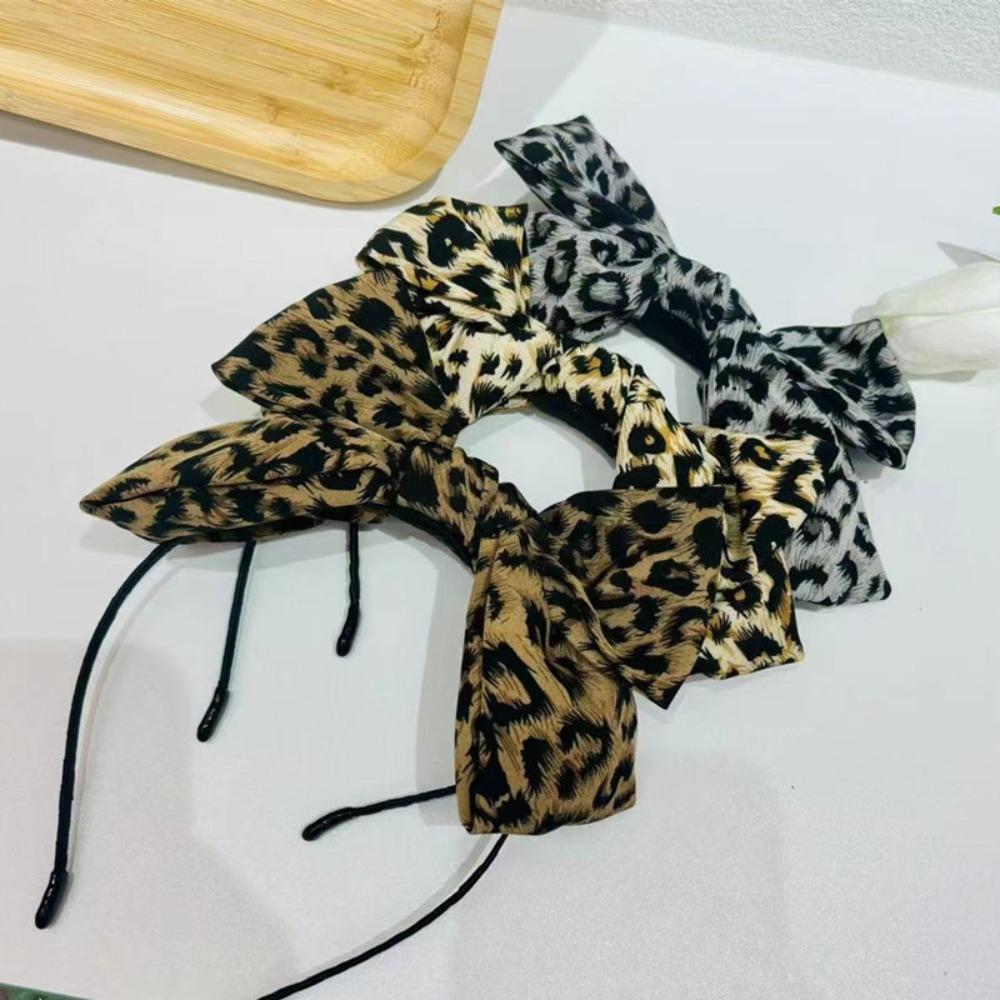 Cloth Bow Headband Bowknot Hair Clip Decoration Sweet Women Headband Women