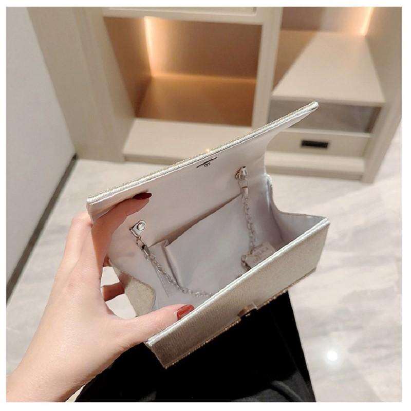 Блестящая свадебная сумочка-клатч для женщин и девочек, блестящая сумка на плечо KTV, свадебные кошельки, сумка для свиданий, универсальная вечерняя сумка