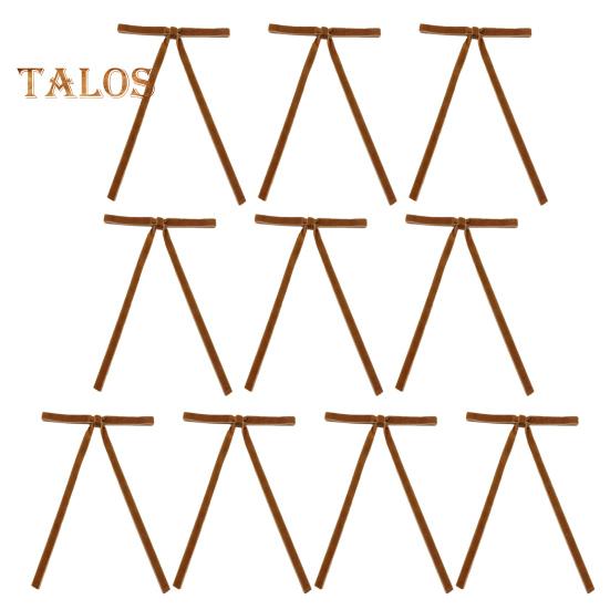 10 шт. бархатных рождественских бантов, винтажная рождественская елка, бархатные ленты, банты, декор для поделок, подарочная упаковка, аксессуары для волос