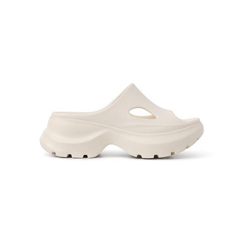 ~ Height Increase Cm~ Ultra Light EVA Versatile Hollow Open-toed Cool Slippers Female Summer