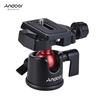 Mini Tripod Ball Head W/ Quick Release Plate Tripod Head for Canon Nikon