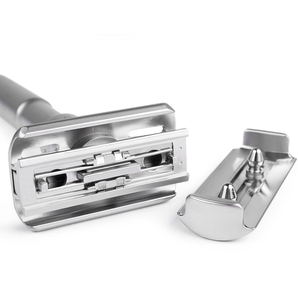 QSHAVE Adjustable Safety Razor Double Edge Mens Shaving Shaver