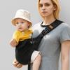 Adjustable Baby Wrap Carrier Solid Color Shoulder Carrier Infant Sling Backpack  Breastfeeding