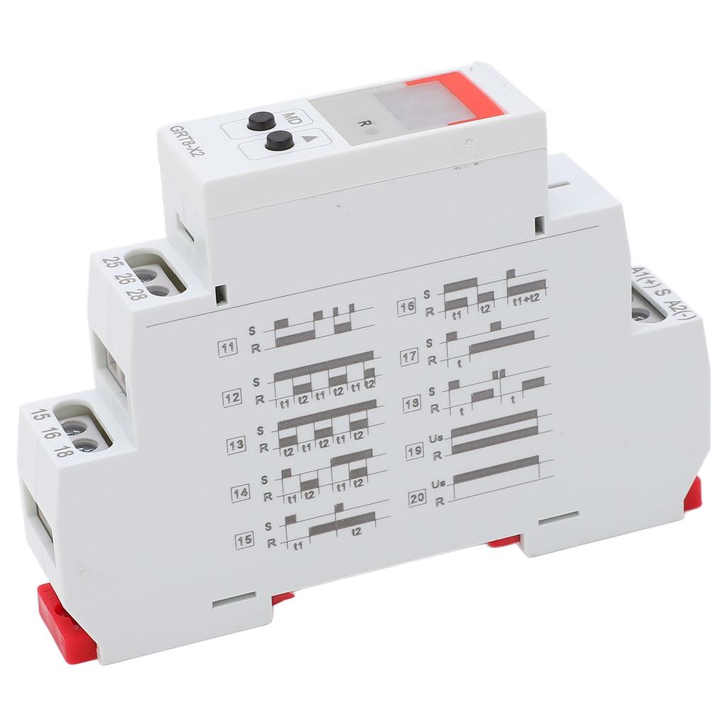 Реле времени, таймер задержки, контроллер, регулируемый цифровой дисплей, переключатель управления, переменный ток, постоянный ток 12 В?240В