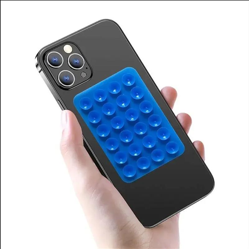 Двусторонний силиконовый чехол на присоске для телефона, съемная подставка для громкой связи, настенная подставка для селфи и видео