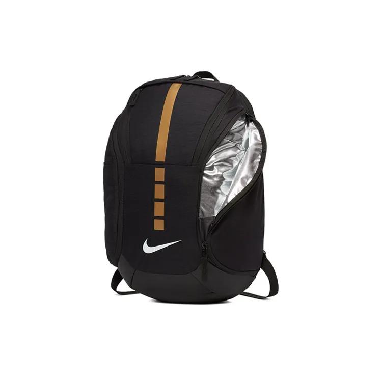 Nike Brand Logo Polyester Backpack Unisex Black (Unisex) Backpacks BA6428 010