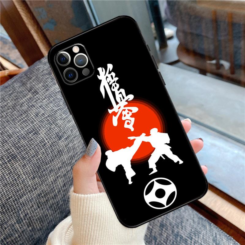 Кейс для iPhone 14 12 11 15 16 Pro Max с изображением Ояма Киокушинкай Каратэ Чехол для iPhone 13 12 Mini X XR XS Plus
